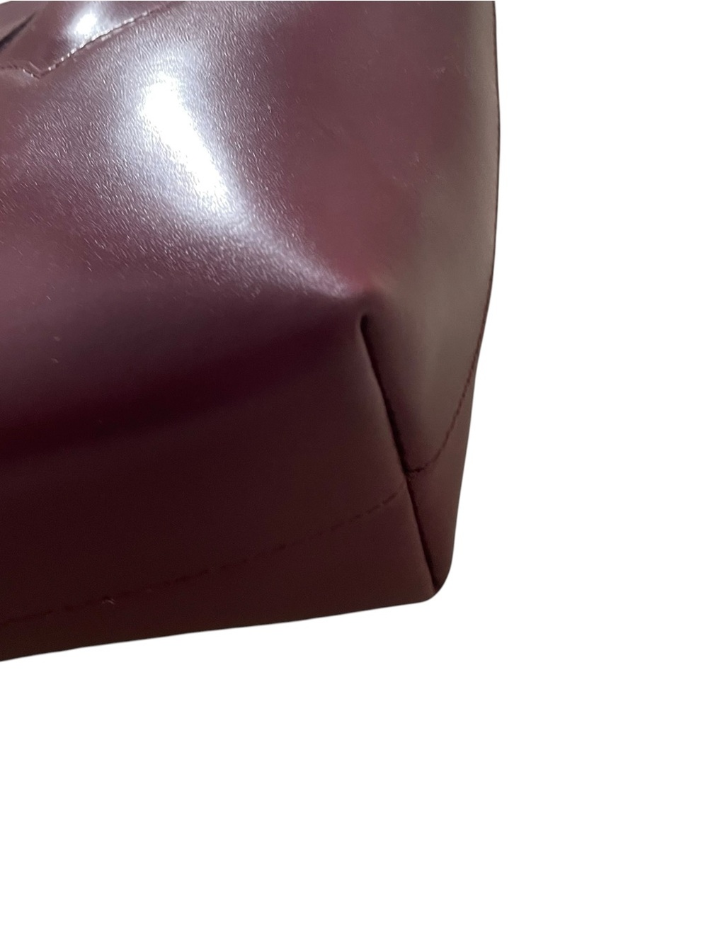 Furla Burgundy Mini Tote Bag - Picture 6 of 11